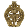 Handmade brass idol of Lord Hanumanji in Panchmukhi form, featuring intricate details, ideal for homes, offices, or puja rooms.