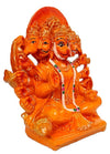 Panchmukhi Hanumanji Resin Idol, showcasing intricate details and five faces of Lord Hanumanji, symbolizing strength and protection.