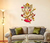 Vibrant Shree Ganesh wall sticker featuring intricate details and a colorful design, ideal for enhancing home decor and honoring Hinduism.